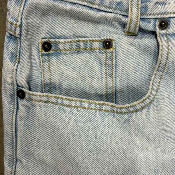 Vintage Guess USA Jeans Size 1 Acid Wash Baggy 90s High Rise Taper Grunge - Picture 10 of 13